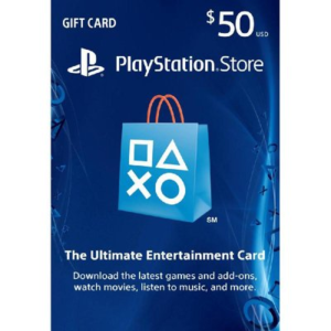 Digital Code (USA), Sony American Account 50$ PlayStation Store