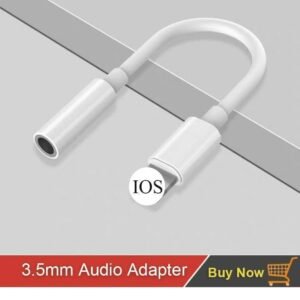 3.5mm Earphone Adapter for IPhone X XR XS Max 8 7 6 6s Plus AUX Headphones Adapter