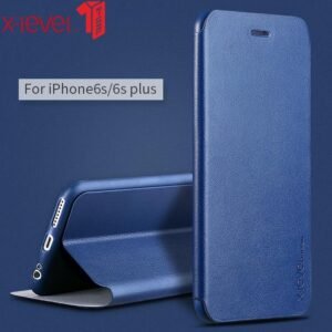 Leather Case For iPhone Ultra Thin Shockproof Luxury Back Phone Holder Cover For iPhone