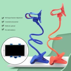 Universal Cell Phone Holder Stand for Desk Bed 360 Degree Flexible Car Phone Holder stand