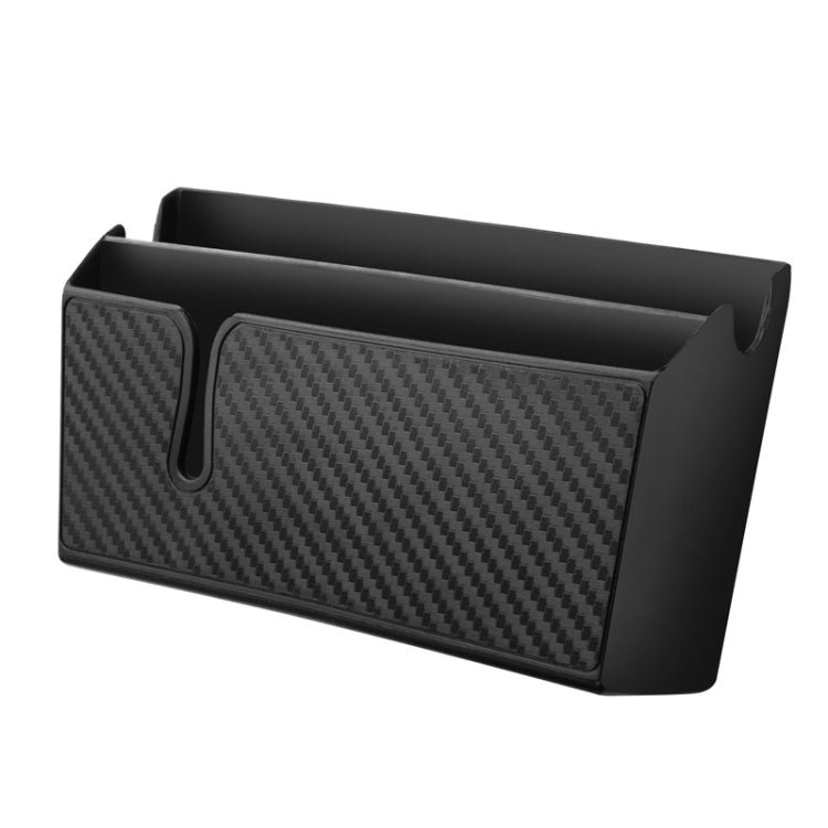 Carbon Fiber Car Phone Storage Bag